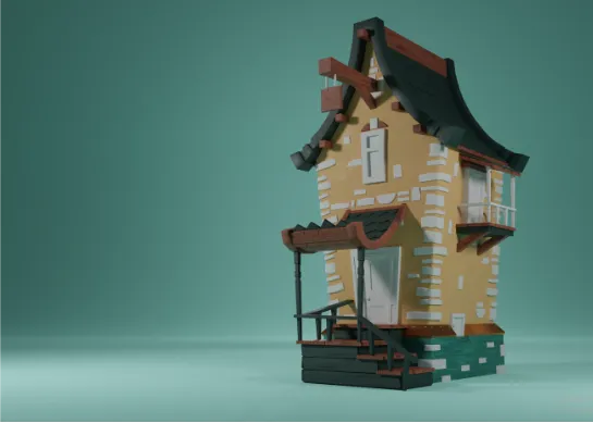 3D house